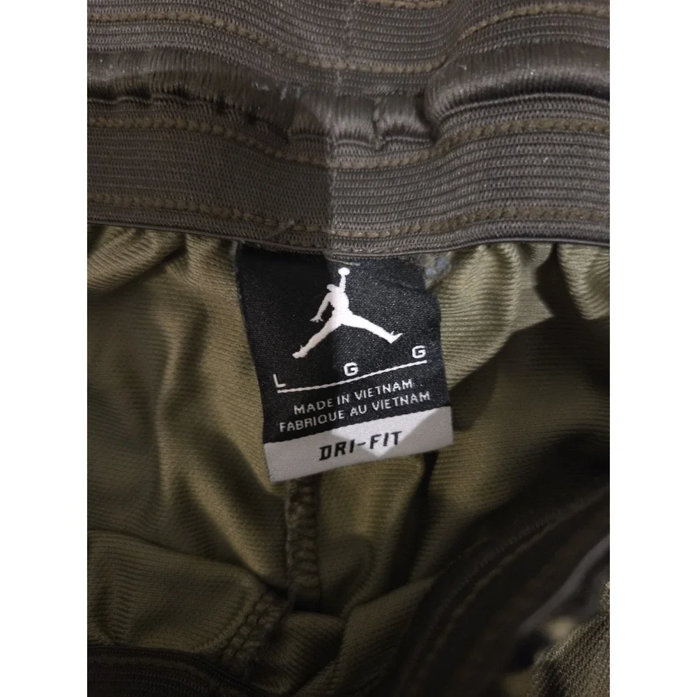 Jordan 23 Alpha Mens Black Green Camo Flex Training Pants‎ Nike S